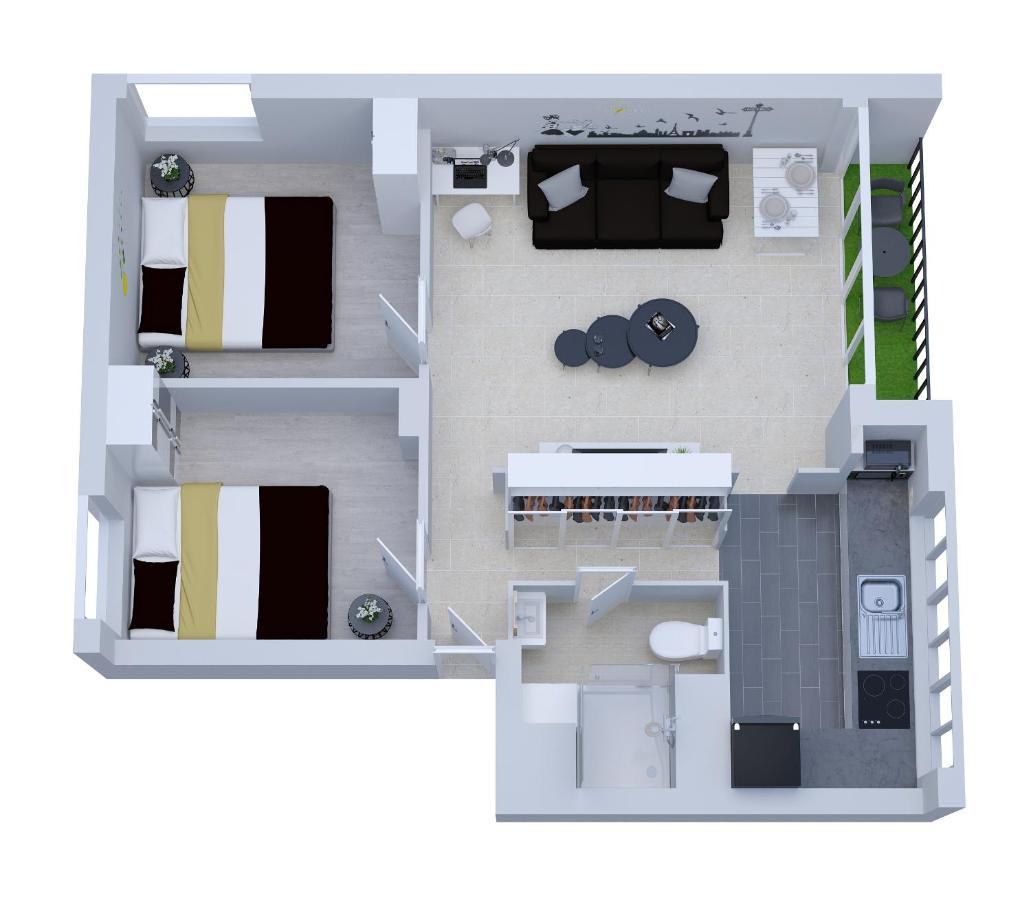 Apt3P-55M2-Parkingfree-5Km From Paris Apartamento Le Plessis-Robinson Exterior foto
