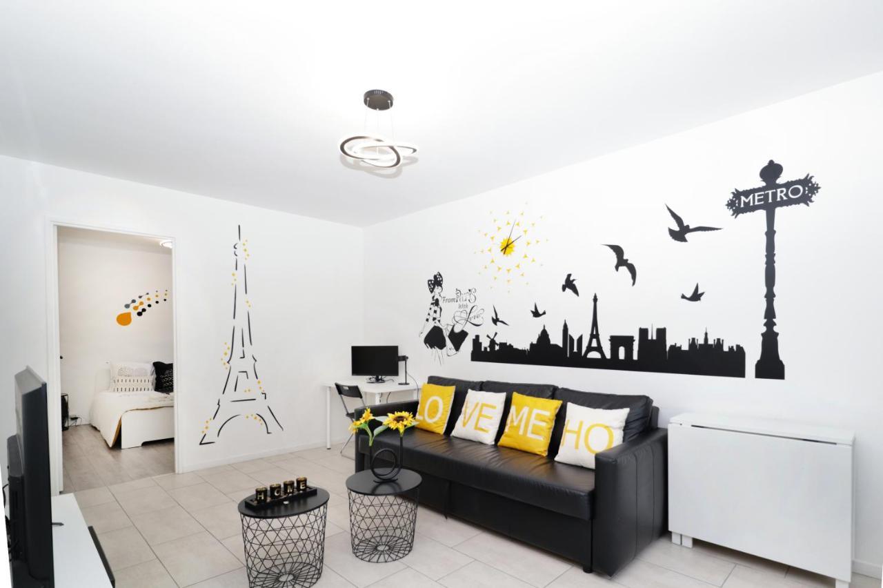 Apt3P-55M2-Parkingfree-5Km From Paris Apartamento Le Plessis-Robinson Exterior foto