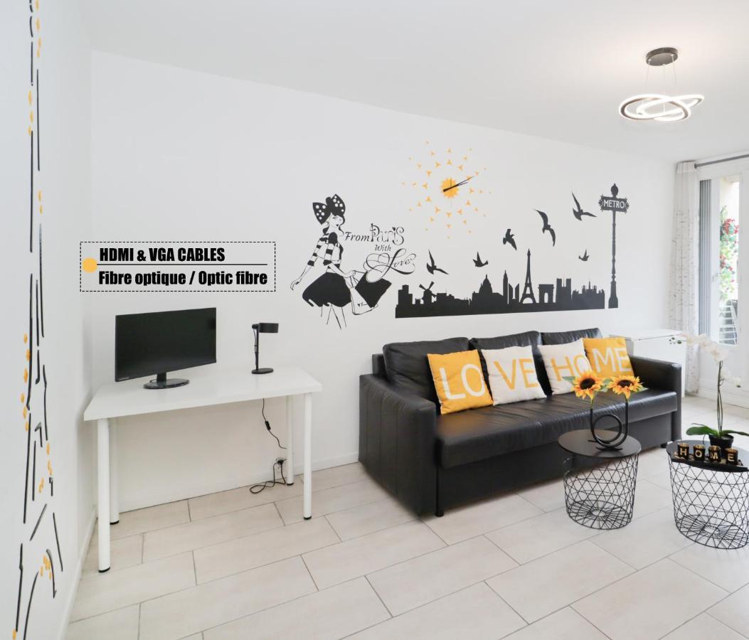 Apt3P-55M2-Parkingfree-5Km From Paris Apartamento Le Plessis-Robinson Exterior foto